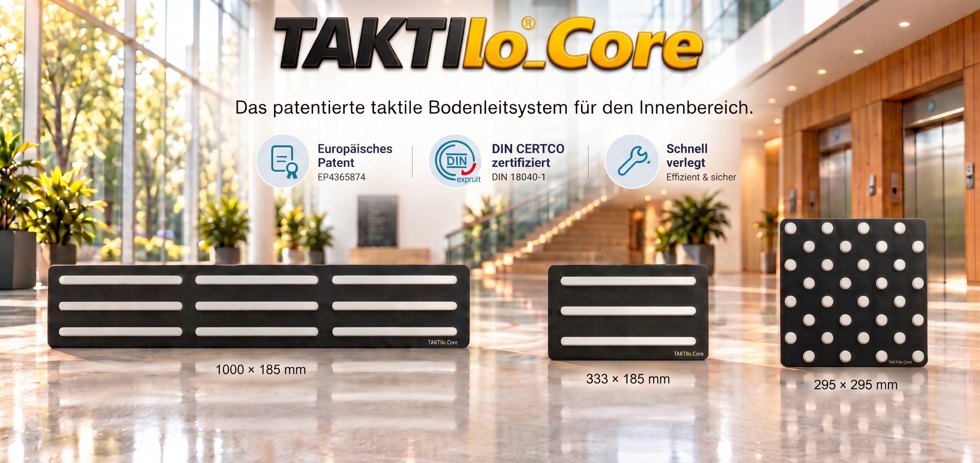 Das patentierte Leitsystem