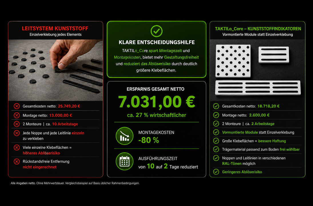 Tabelle mit Wirtschaftlichkeitsberechnung.
